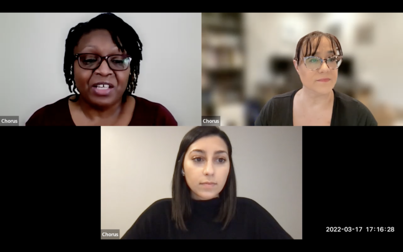 Charlaine-Lasse-Amy-Smith-and-Aliki-Arg-in-The-Nurse-Antigone-Launch-2022-03-24